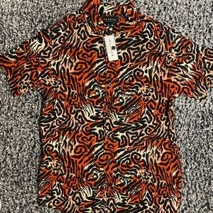 Pacsun linen button up